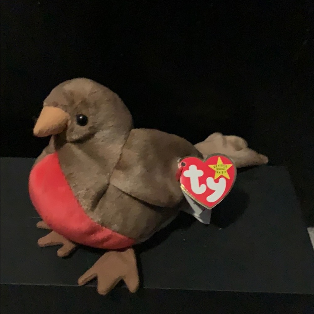 Ty Beanie Baby Early The Robin 1998 Pre-Owned